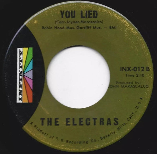 The Electras (5) : Ten Steps To Love / You Lied (7")