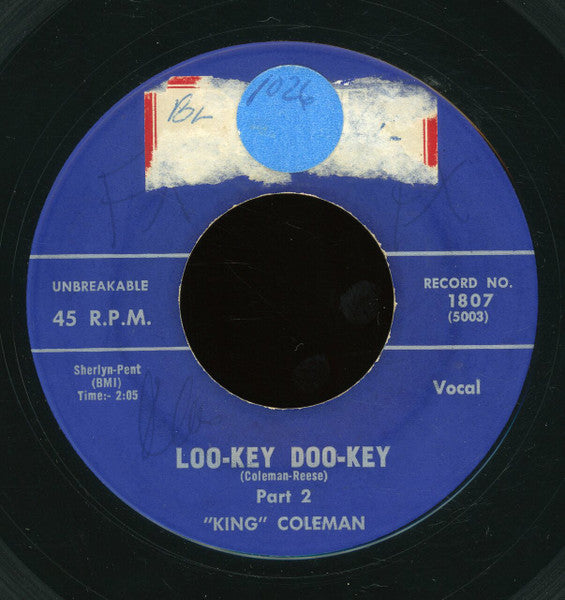 King Coleman : Loo-Key Doo-Key (7", Single)