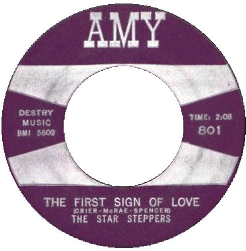 The Star Steppers : You're Gone / The First Sign Of Love (7", Single)