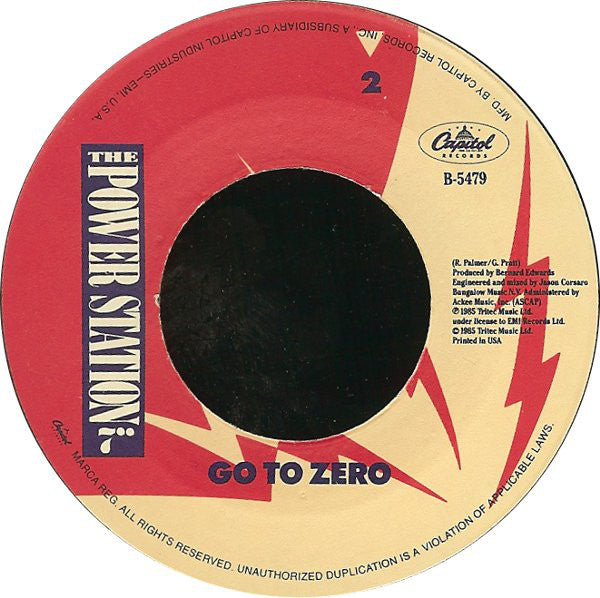 The Power Station : Get It On (7", Single)