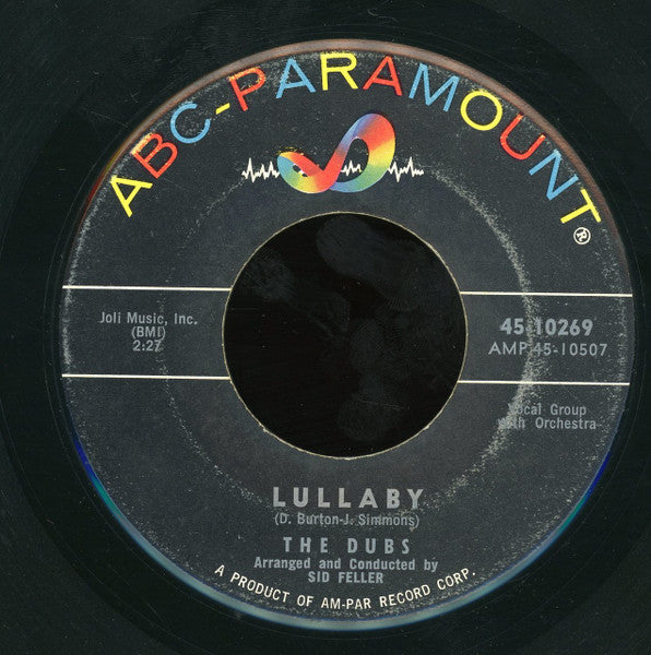 The Dubs : Down, Down, Down I Go / Lullaby (7", Single)