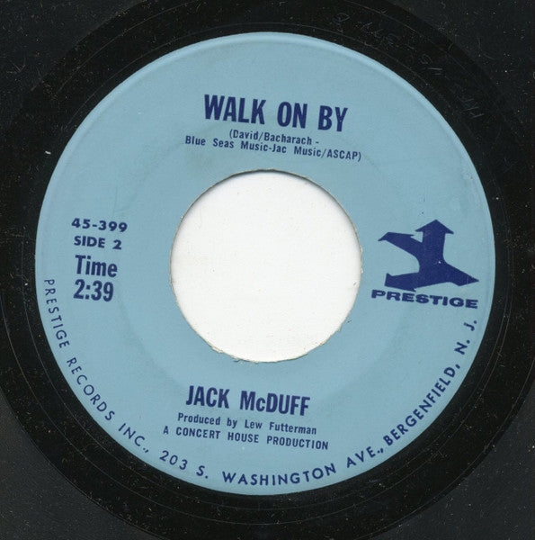 Brother Jack McDuff : Too Many Fish In The Sea (7")