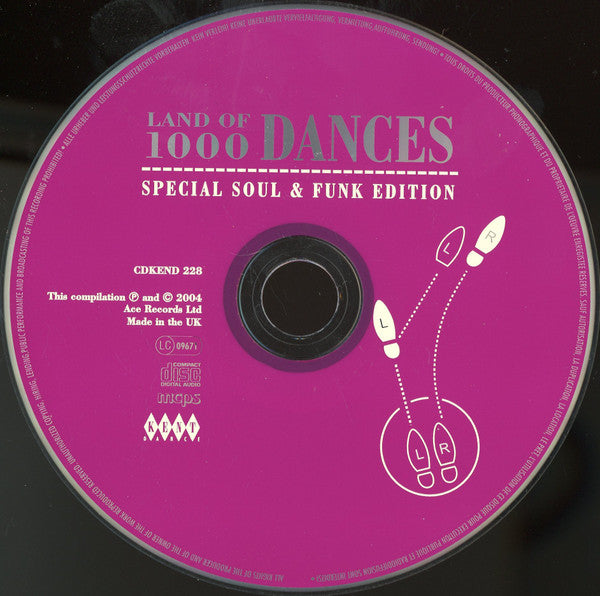 Various : Land Of 1000 Dances (Special Soul & Funk Edition) (CD, Comp, RM)