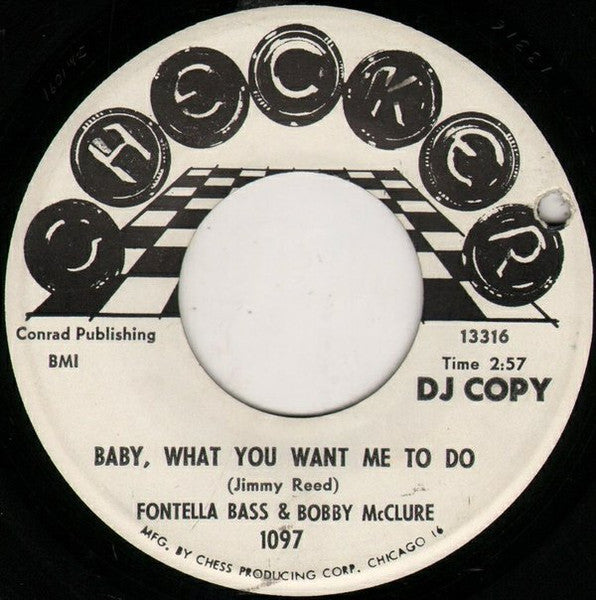 Fontella Bass & Bobby McClure : Don't Mess Up A Good Thing (7", Single, Promo)
