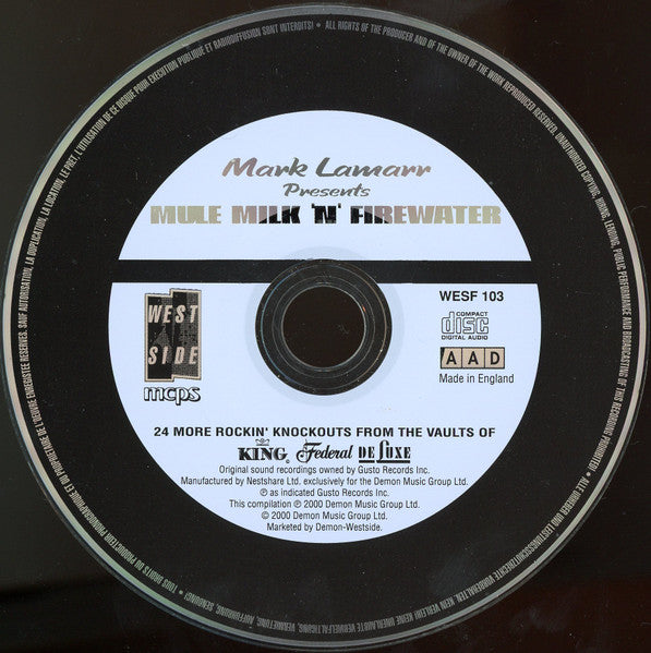 Various : Mule Milk 'N' Firewater (CD, Comp)