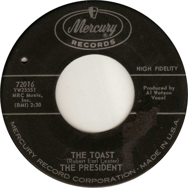 The Presidents (12) : Pots And Pans / The Toast (7")
