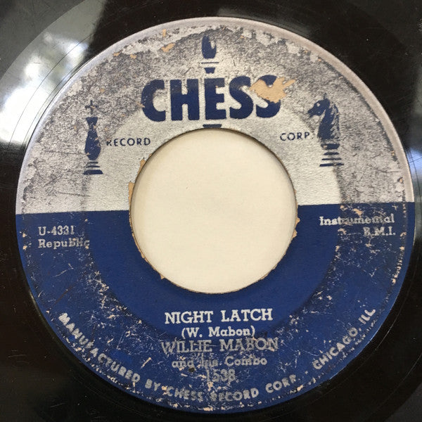 Willie Mabon And His Combo : I'm Mad / Night Latch (7")