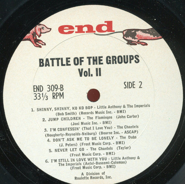 Various : Battle Of The Groups Vol. II (LP, Comp, RP)