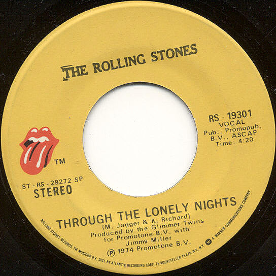 The Rolling Stones : It’s Only Rock ’N Roll (7", Single, RP, Spe)