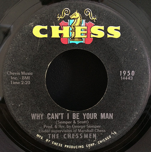 The Chessmen (8) : Nothing But You (7")