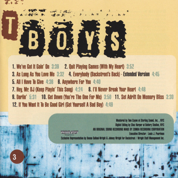 Backstreet Boys : Backstreet Boys (CD, Album, Enh, RE)