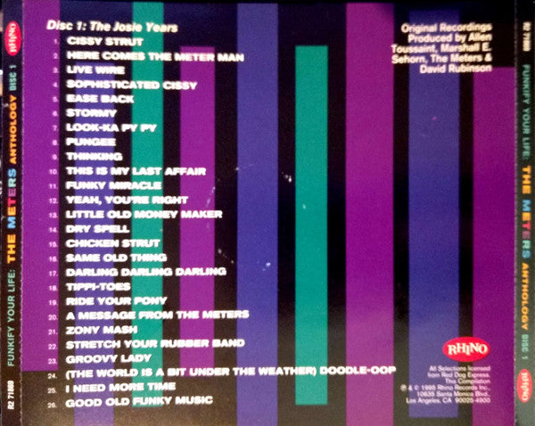 The Meters : Funkify Your Life (Anthology) (2xCD, Comp)
