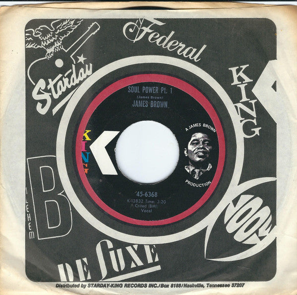 James Brown : Soul Power (7", Single)