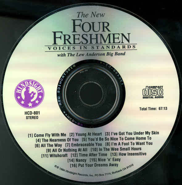 The Four Freshmen : Voices In Standards (CD, Album)