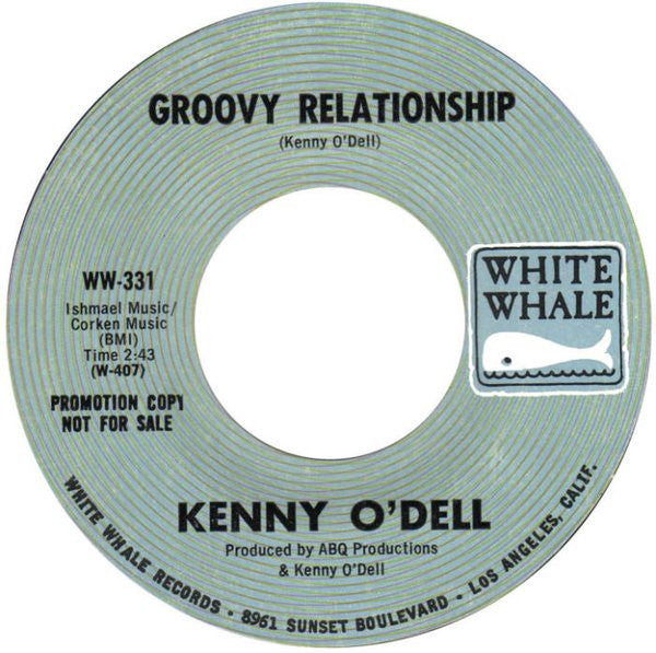 Kenny O'Dell : Groovy Relationship (7", Promo, Styrene)