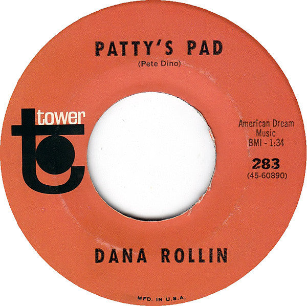Dana Rollin : Winchester Cathedral / Patty's Pad (7", Rai)