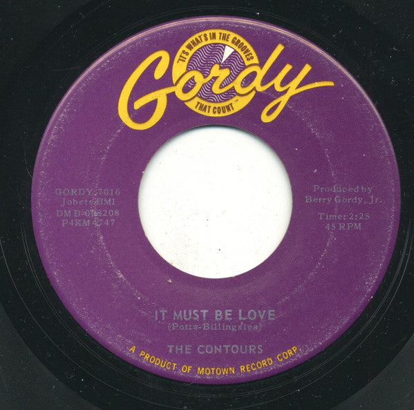 The Contours : Don't Let Her Be Your Baby (7", Single, Roc)