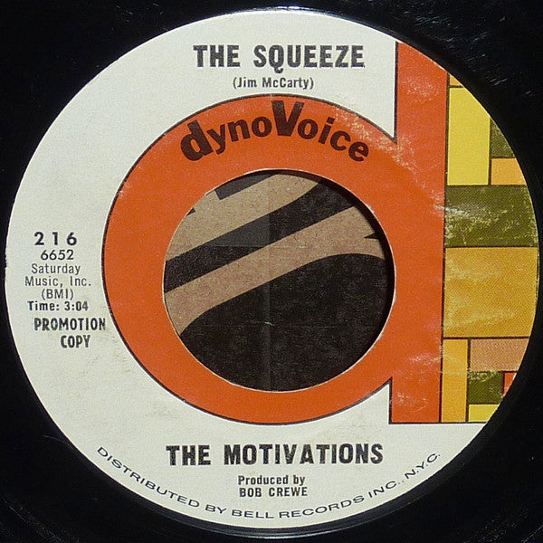 The Motivations (2) : The Slow Fizz (7", Single, Promo, Styrene)