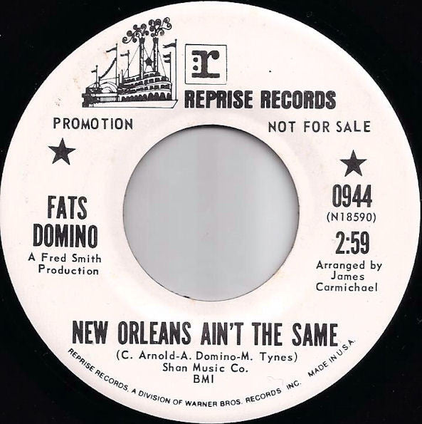 Fats Domino : Sweet Patootie (7", Promo)