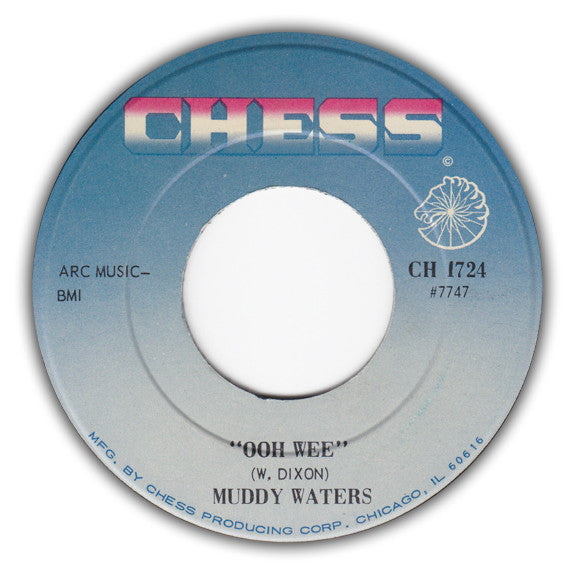 Muddy Waters : Clouds In My Heart / Ooh Wee (7", Single, RE)