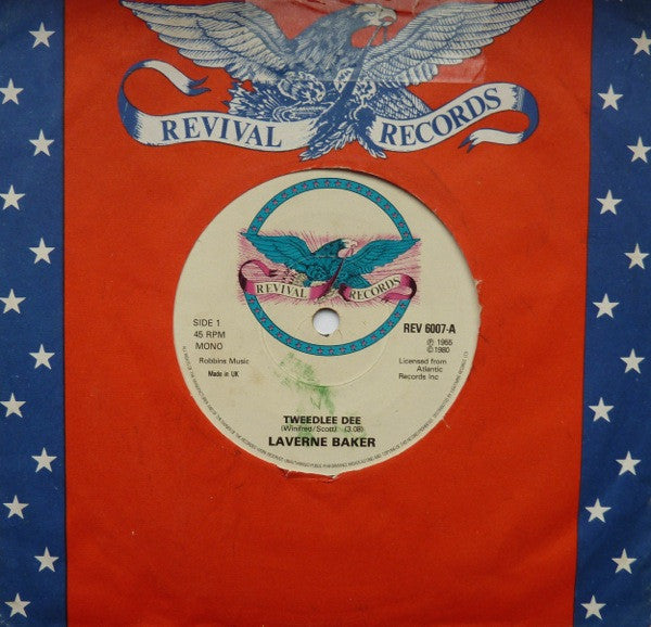 LaVern Baker : Tweedlee Dee / Bumble Bee / Jim Dandy (7", EP, Mono)