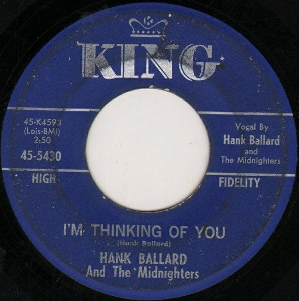 Hank Ballard & The Midnighters : The Hoochi Coochi Coo / I'm Thinking Of You (7")