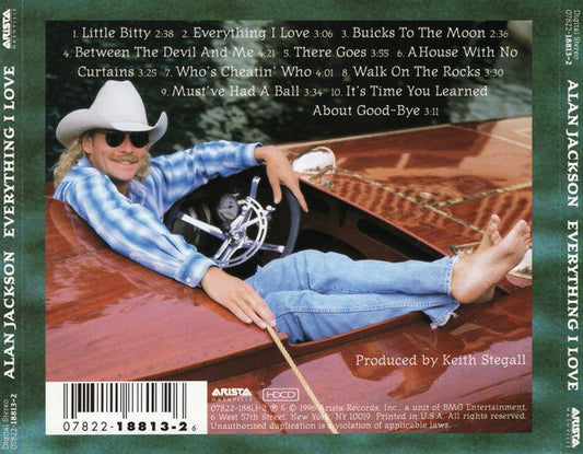 Alan Jackson (2) : Everything I Love (HDCD, Album, RE)