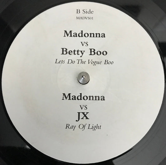 Various : Madonna Mash Up's (12", Unofficial)