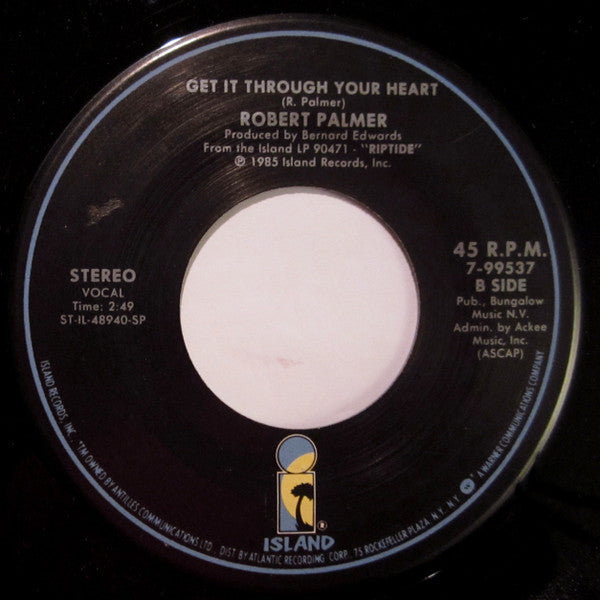 Robert Palmer : I Didn't Mean To Turn You On (7", Single, SP )