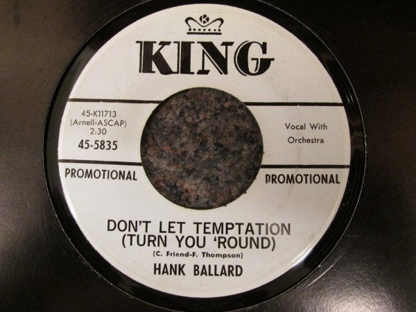Hank Ballard : Have Mercy, Have A Little Pity / Don't Let Temptation (Turn You 'round) (7", Single, Promo)