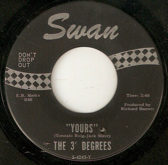 The Three Degrees : Maybe / Yours (7", Single)