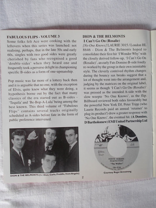 Various : Fabulous Flips Vol. 3 (CD, Comp)