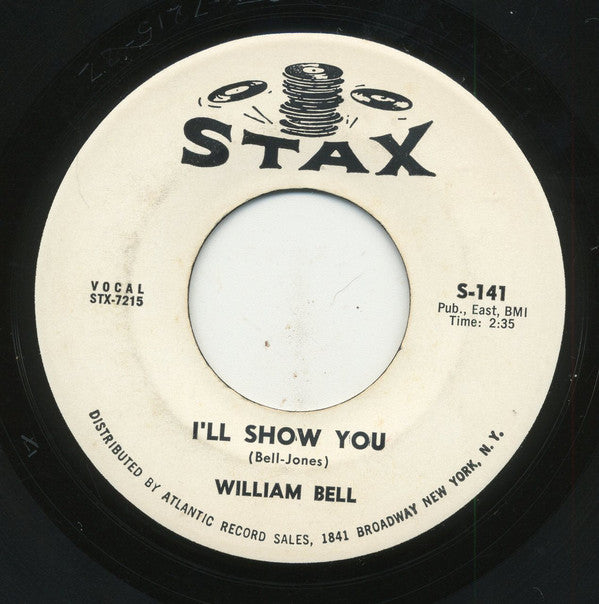 William Bell : I'll Show You / Monkying Around (7", Single, Promo)