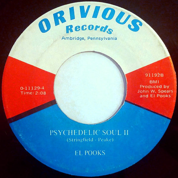 El Pooks : Psychedelic Soul (7")