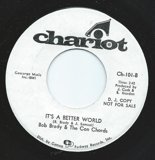 Bob Brady & The Con Chords : More, More, More Of Your Love (7", Single, Promo)