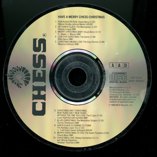 Various : Have A Merry Chess Christmas (CD, Comp, Club)