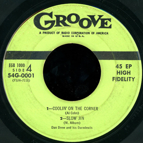 Boots Brown And His Blockbusters, Dan Drew And His Daredevils : Rock That Beat (2x7", EP)