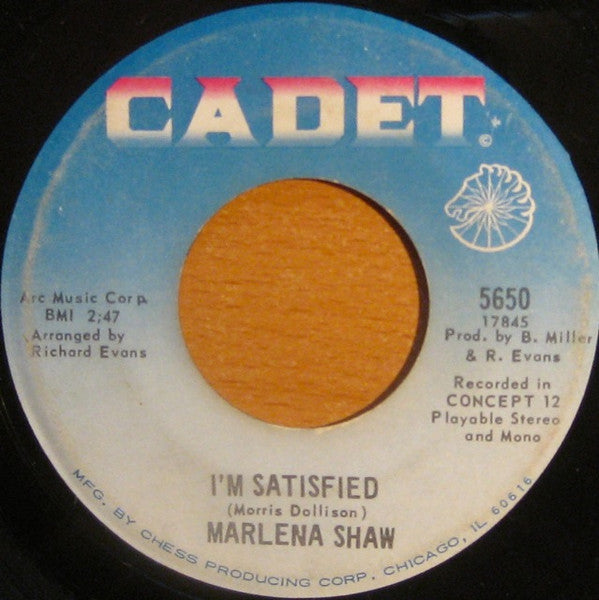 Marlena Shaw : Woman Of The Ghetto (7", Single)