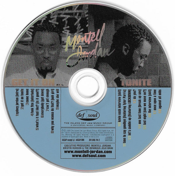 Montell Jordan : Get It On...Tonite (CD, Album)