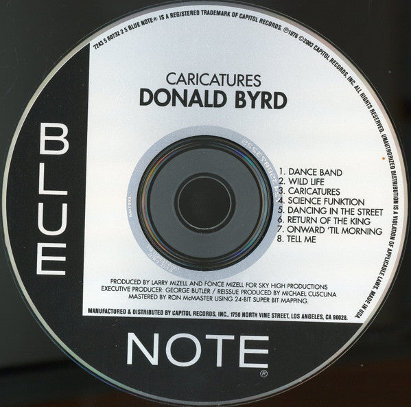 Donald Byrd : Caricatures (CD, Album, RE, RM)