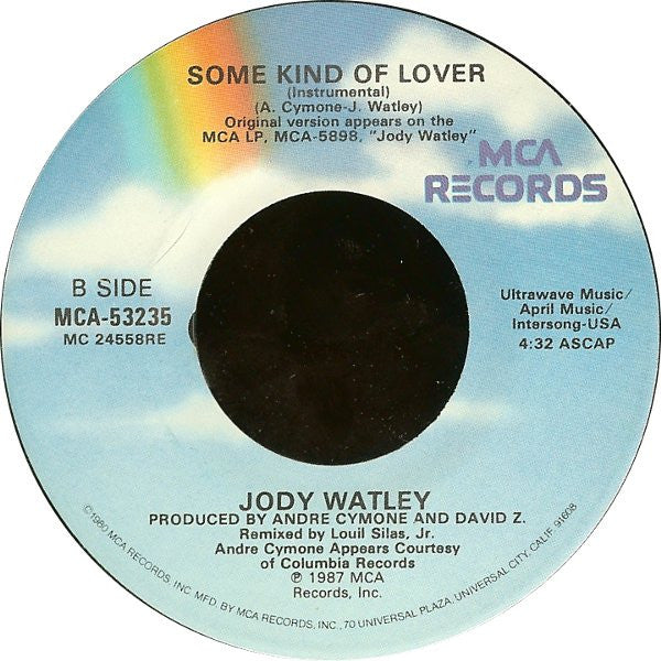 Jody Watley : Some Kind Of Lover (7", Single)