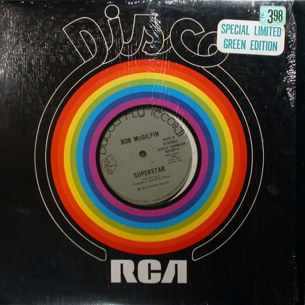 Bob McGilpin : Superstar / Go For The Money (12", Ltd, Gre)