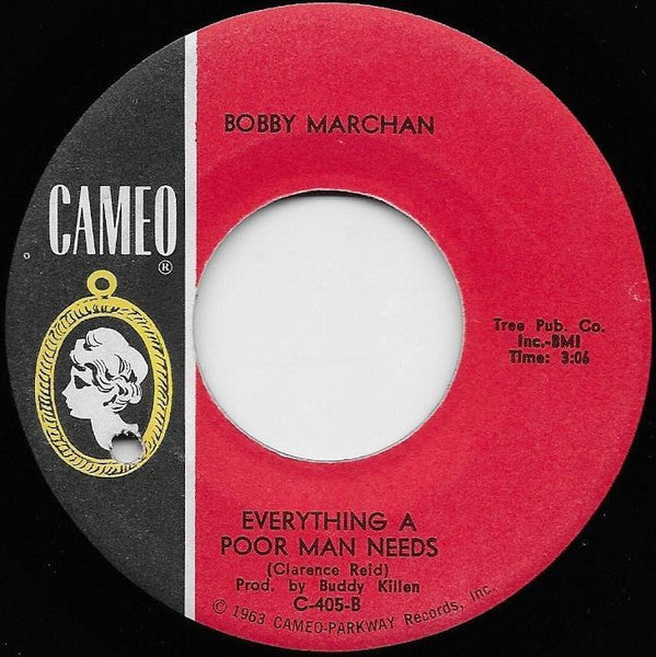Bobby Marchan : There's Something About My Baby / Everything A Poor Man Needs (7", Single)