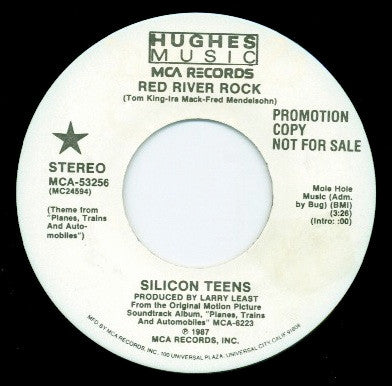 Silicon Teens : Red River Rock (7", Single, Promo)