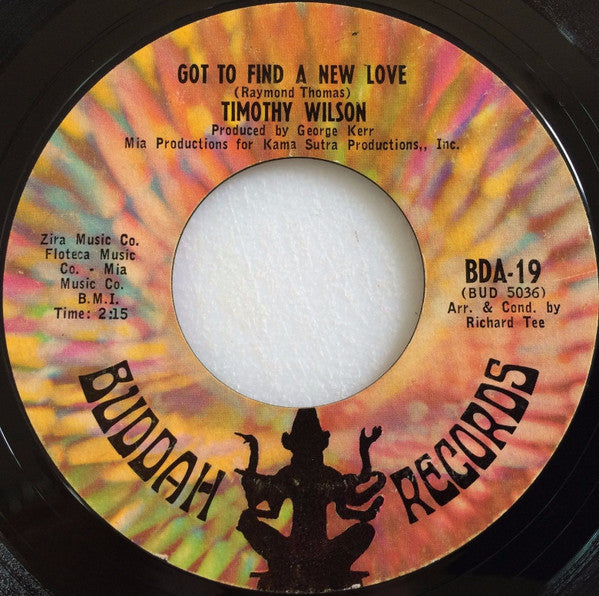 Timothy Wilson : Baby Baby Please / Got To Find A New Love (7", Single, Styrene)