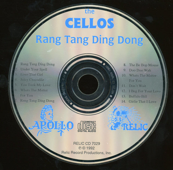 The Cellos : Rang Tang Ding Dong (CD, Comp)