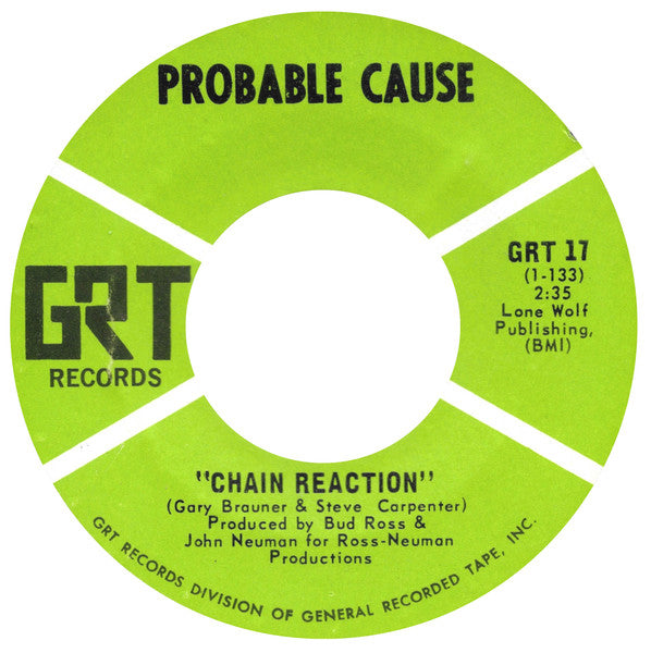 Probable Cause : Chain Reaction / Tailspin (7", Single)