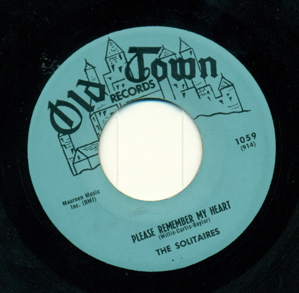 The Solitaires : Big Mary's House / Please Remember My Heart (7")