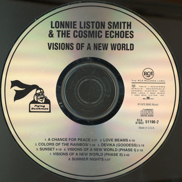Lonnie Liston Smith And The Cosmic Echoes : Visions Of A New World (CD, Album, RE)