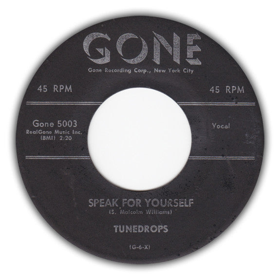 Malcolm Dodds & The Tunedrops : Rosie Lee / Speak For Yourself (7", Single)